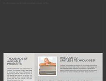 Tablet Screenshot of limitlesstechnologies.com